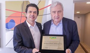 Silvio Alves se reúne na FACESP com Alfredo Cotait, novo presidente da CACB