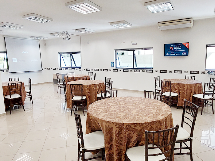 Foto do espaço Multiuso da Sede da ACE-Guarulhos