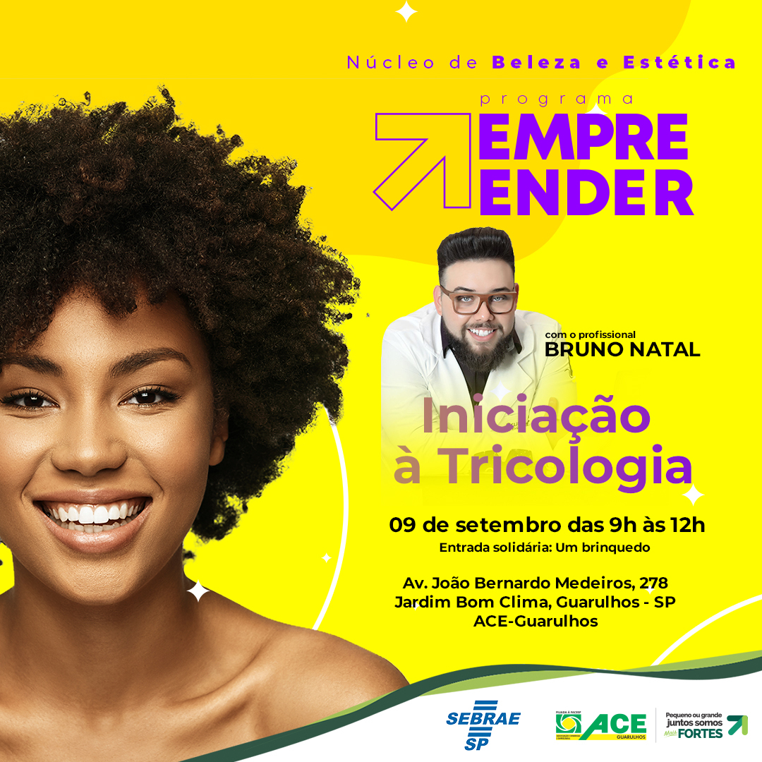 Curso de Iniciação a Tricologia.