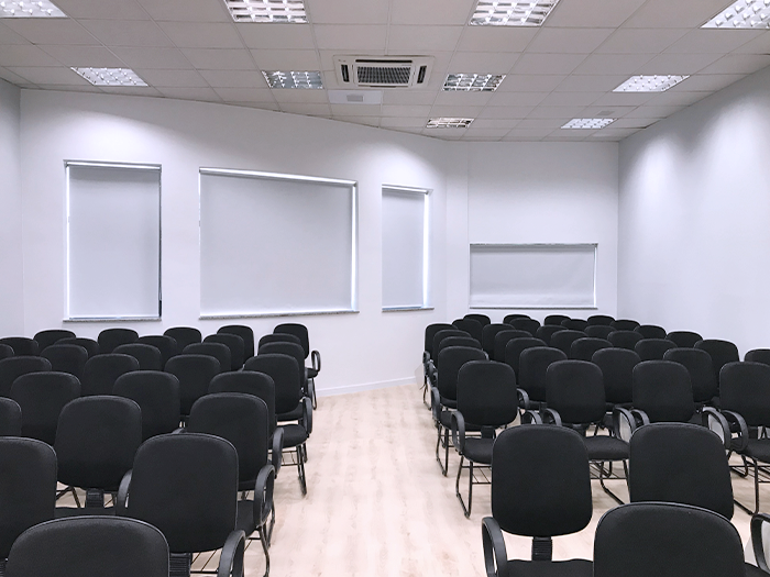 Foto do Auditório na Sede da ACE-Guarulhos